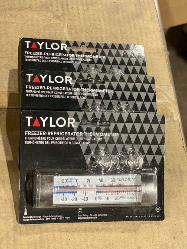 BRAND NEW! Taylor Commercial Stainless Steel Easy-To-Read Classic Style Freezer/Refrigerator Thermometer! Model: 5925NFS! 3X Your Bid! - Image 4 of 4
