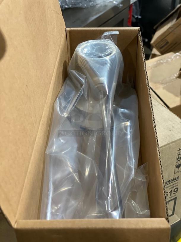 BRAND NEW! Krowne Commercial Twist Lever Waste Drain! With Stainless Steel Strainer, Flange & Handle! With 1.25" Overflow Outlet! Model: 22-204! - Image 3 of 6