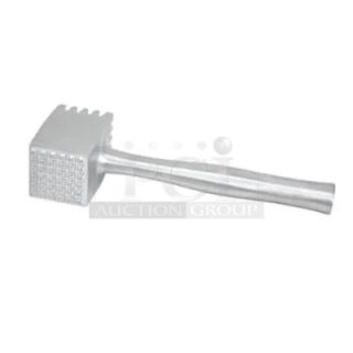 BRAND NEW! Winco Commercial Aluminum Heavy Duty 2-Sided Meat Tenderizer! Model: AMT-4! 3X Your Bid!