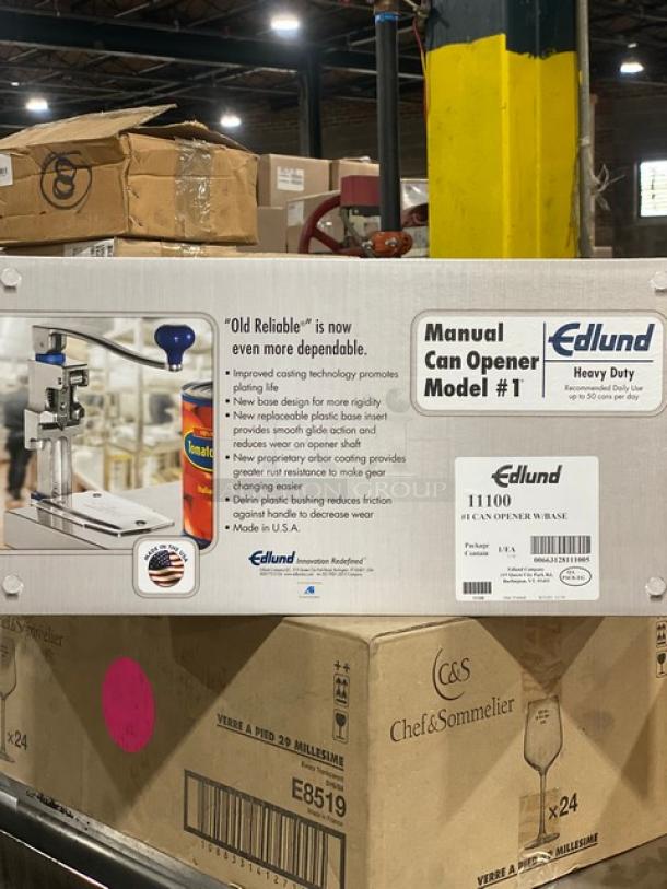 BRAND NEW! Edlund Commercial Heavy Duty "Old Reliable" Manual Can Opener! With Steel Plated Base! Model: 11100! - Image 2 of 4