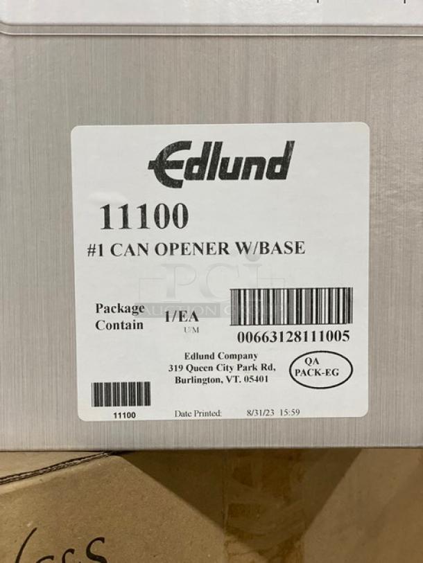 BRAND NEW! Edlund Commercial Heavy Duty "Old Reliable" Manual Can Opener! With Steel Plated Base! Model: 11100! - Image 4 of 4