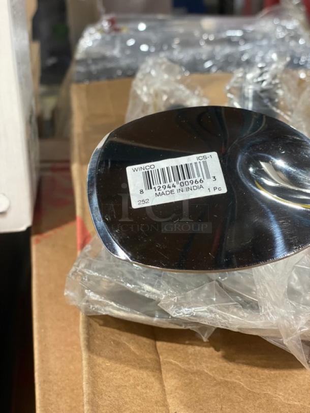 BRAND NEW! Winco Commercial Aluminum Ice Cream Spade! With Black Grip Handle! Model: ICS-1! 4X Your Bid! - Image 5 of 5