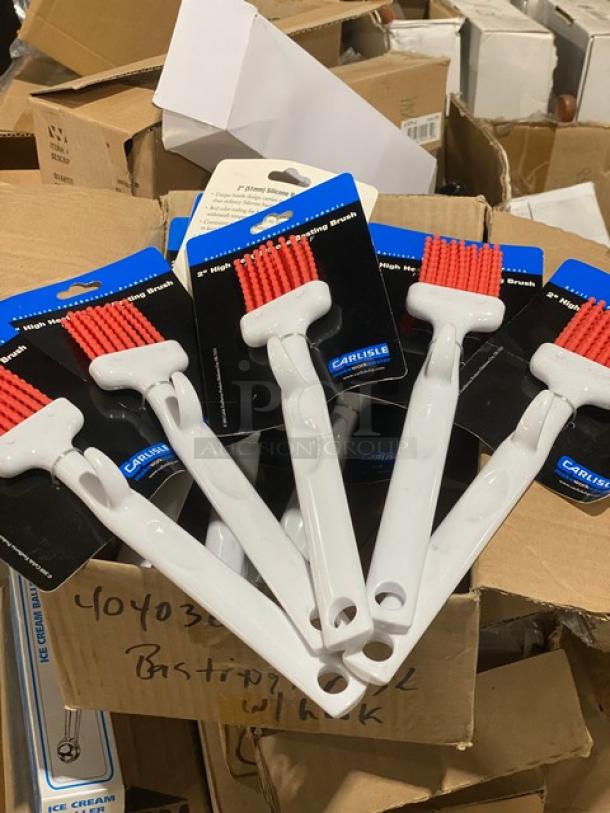 BRAND NEW! Carlisle Commercial High-Heat Resistant 2" Wide Silicone Bristle Pastry/Basting Brush! Model: 40403! 5X Your Bid! - Image 2 of 4