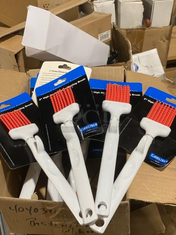 BRAND NEW! Carlisle Commercial High-Heat Resistant 2" Wide Silicone Bristle Pastry/Basting Brush! Model: 40403! 4X Your Bid! - Image 2 of 4