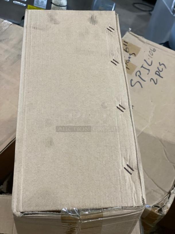 BRAND NEW! Winco Commercial Stainless Steel 1/3 Size 6" Deep Anti-Jam Hotel/Steamtable Pan! 12 Per Case! Model: SPJL-306! ALL ONE MONEY! - Image 3 of 4