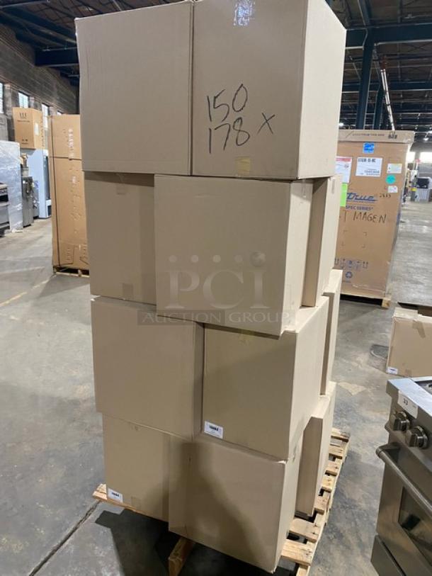 BRAND NEW! FULL PALLET! Rak Porcelain Commercial Clear 25 Oz. Celebration Pinot/Burgundy Wine Glasses! Model: 1560000T! 20X Your Bid! - Image 4 of 8