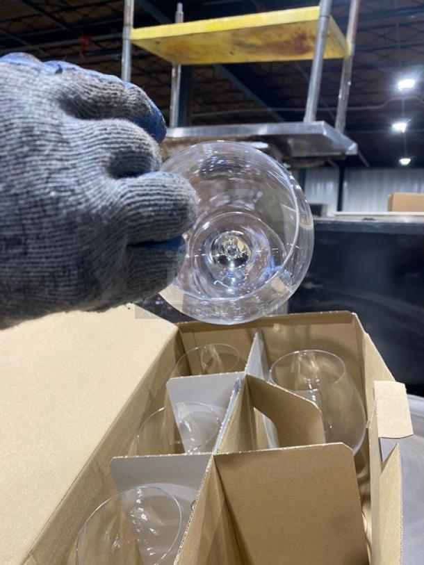 BRAND NEW! FULL PALLET! Rak Porcelain Commercial Clear 25 Oz. Celebration Pinot/Burgundy Wine Glasses! Model: 1560000T! 20X Your Bid! - Image 7 of 8