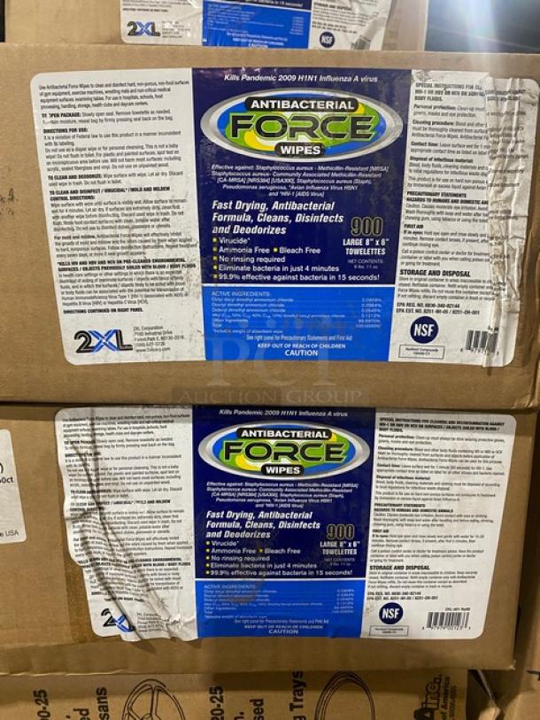 BRAND NEW! MIXED PALLET! Force Commercial Fast Drying Anti-Bacterial Wipes! Model: 2XL401! With HFA Commercial Aluminum 18” Round Serving/Cater Trays! Model: 4019-120-25! With Tablecraft Commercial 16 Oz. SelecTop Wide Mouth Squeeze Bottles! Model: 11663C3! With Advantage Commercial Hand Sanitizing Wipes! Model: F10B03! 81X Your Bid! - Image 5 of 8