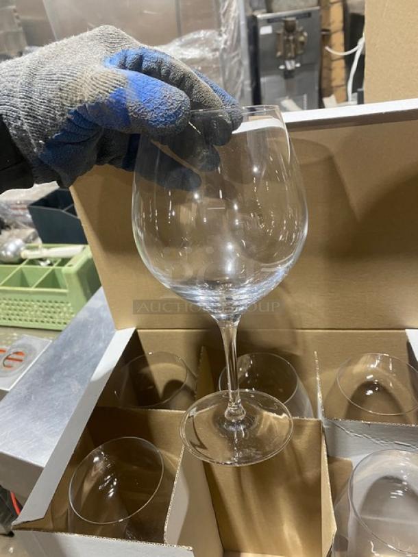 BRAND NEW! FULL PALLET! Rak Porcelain Commercial Clear 25 Oz. Celebration Pinot/Burgundy Wine Glasses! Model: 1560000T! 20X Your Bid! - Image 7 of 7