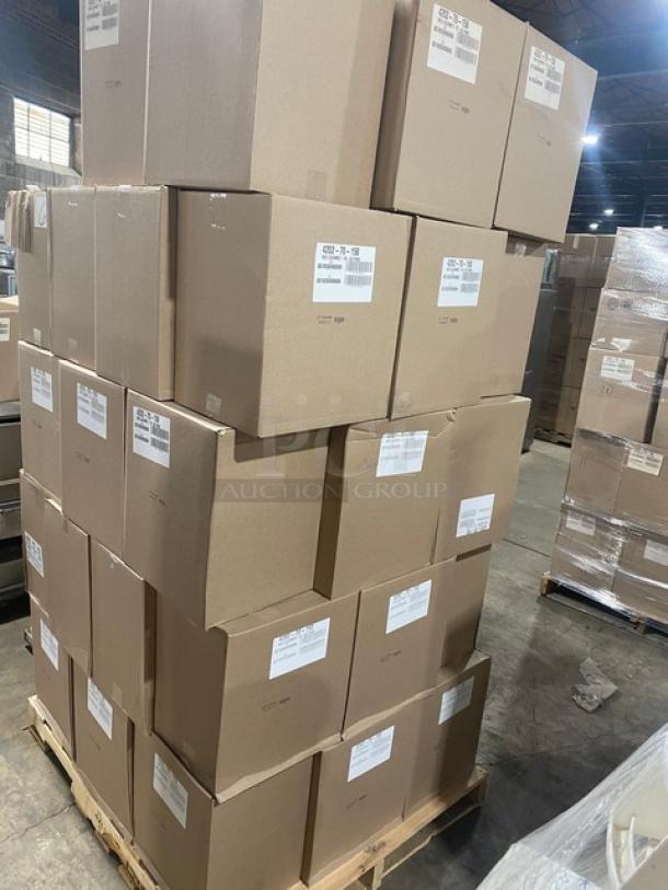 BRAND NEW! FULL PALLET! Handi-Foil Commercial Black/Gold Medium Sized Gourmet-To-Go Food Containers! Model: 4202-70-150! 55X Your Bid! - Image 2 of 8