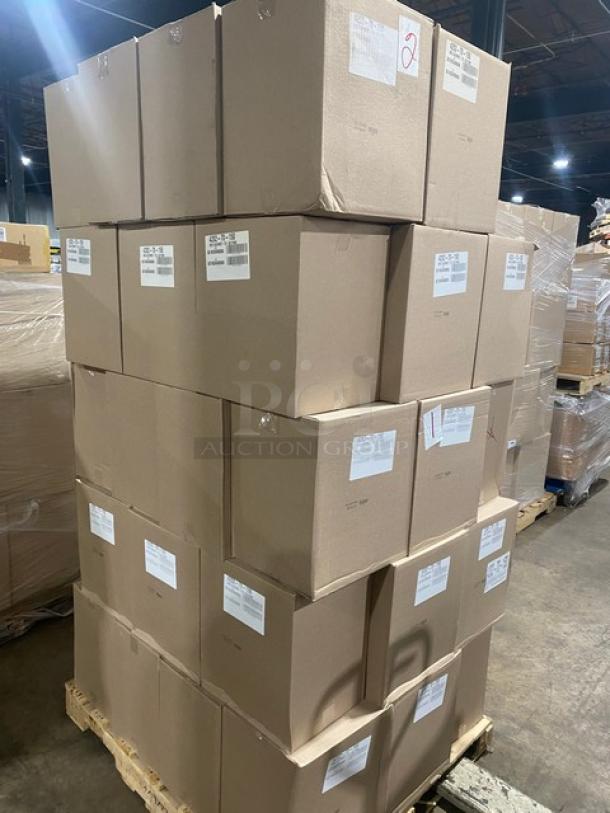 BRAND NEW! FULL PALLET! Handi-Foil Commercial Black/Gold Medium Sized Gourmet-To-Go Food Containers! Model: 4202-70-150! 55X Your Bid! - Image 4 of 8