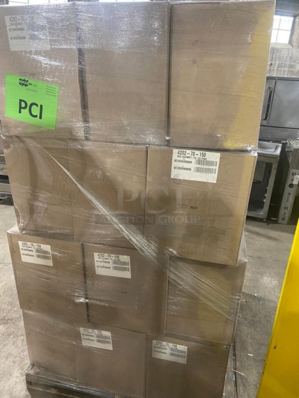 BRAND NEW! FULL PALLET! Handi-Foil Commercial Black/Gold Medium Sized Gourmet-To-Go Food Containers! Model: 4202-70-150! 45X Your Bid! - Image 2 of 9