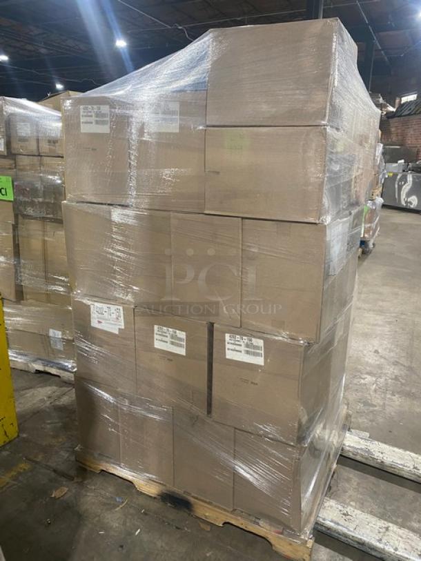 BRAND NEW! FULL PALLET! Handi-Foil Commercial Black/Gold Medium Sized Gourmet-To-Go Food Containers! Model: 4202-70-150! 45X Your Bid! - Image 3 of 9