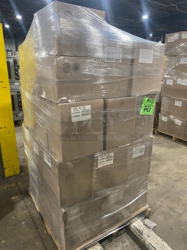BRAND NEW! FULL PALLET! Handi-Foil Commercial Black/Gold Medium Sized Gourmet-To-Go Food Containers! Model: 4202-70-150! 45X Your Bid! - Image 4 of 9