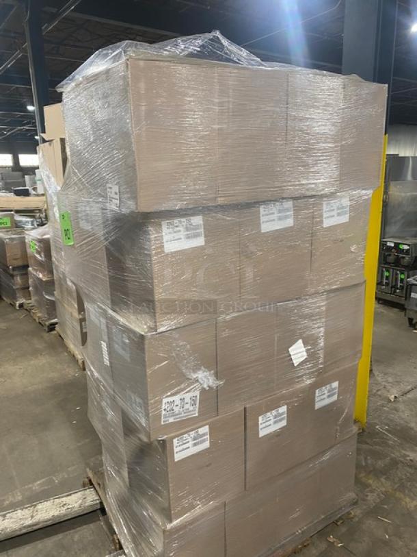 BRAND NEW! FULL PALLET! Handi-Foil Commercial Black/Gold Medium Sized Gourmet-To-Go Food Containers! Model: 4202-70-150! 55X Your Bid! - Image 7 of 12
