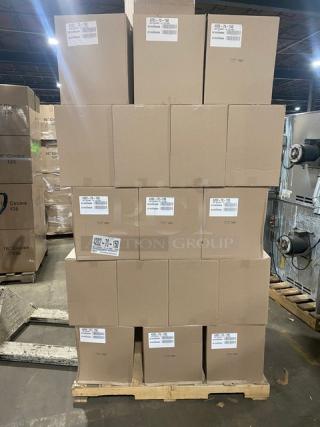 BRAND NEW! FULL PALLET! Handi-Foil Commercial Black/Gold Medium Sized Gourmet-To-Go Food Containers! Model: 4202-70-150! 56X Your Bid!