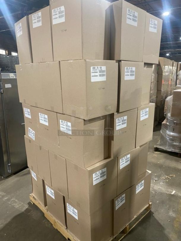 BRAND NEW! FULL PALLET! Handi-Foil Commercial Black/Gold Medium Sized Gourmet-To-Go Food Containers! Model: 4202-70-150! 56X Your Bid! - Image 2 of 11