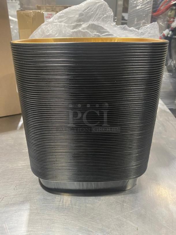 BRAND NEW! FULL PALLET! Handi-Foil Commercial Black/Gold Medium Sized Gourmet-To-Go Food Containers! Model: 4202-70-150! 56X Your Bid! - Image 7 of 11