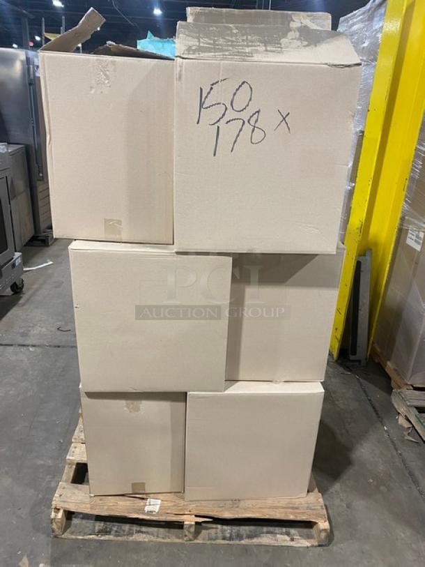 BRAND NEW! FULL PALLET! Rak Porcelain Commercial Clear 25 Oz. Celebration Pinot/Burgundy Wine Glasses! Model: 1560000T! 15X Your Bid! - Image 1 of 6