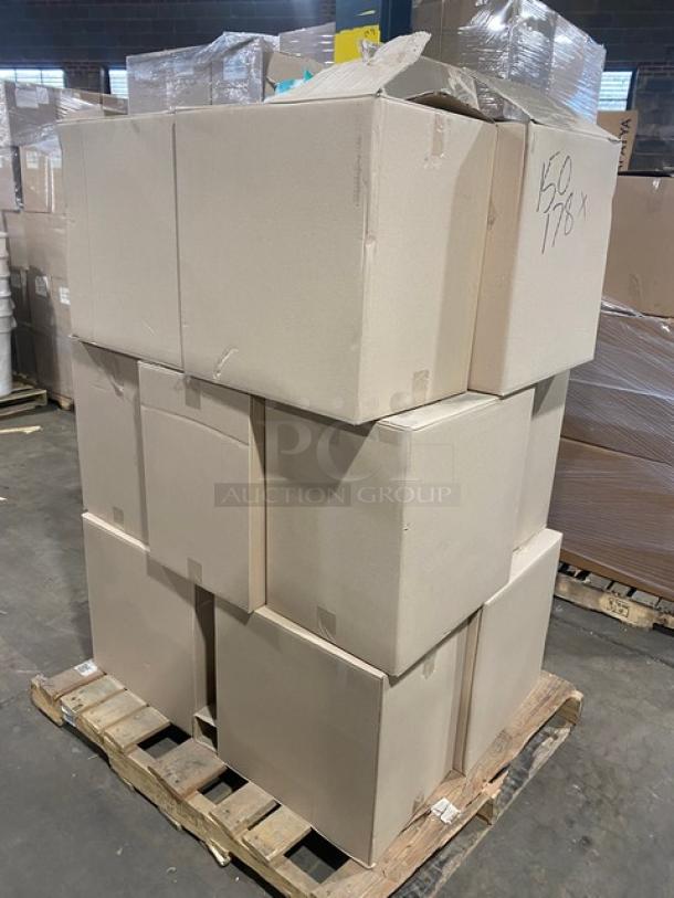 BRAND NEW! FULL PALLET! Rak Porcelain Commercial Clear 25 Oz. Celebration Pinot/Burgundy Wine Glasses! Model: 1560000T! 15X Your Bid! - Image 2 of 6