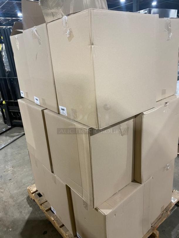 BRAND NEW! FULL PALLET! Rak Porcelain Commercial Clear 25 Oz. Celebration Pinot/Burgundy Wine Glasses! Model: 1560000T! 15X Your Bid! - Image 4 of 6