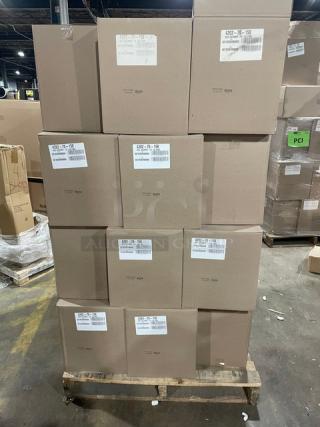 BRAND NEW! FULL PALLET! Handi-Foil Commercial Black/Gold Medium Sized Gourmet-To-Go Food Containers! Model: 4202-70-150! 44X Your Bid!