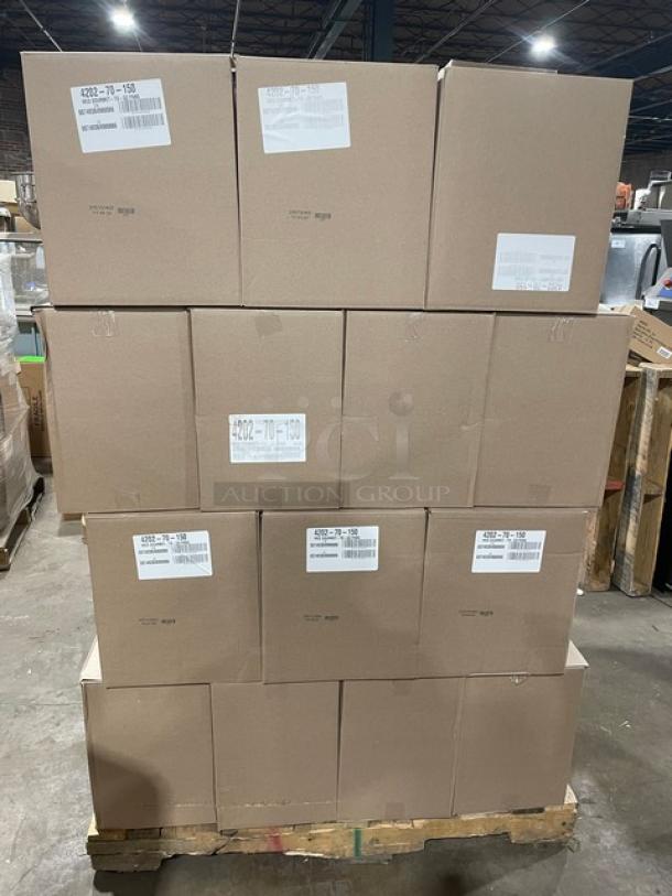 BRAND NEW! FULL PALLET! Handi-Foil Commercial Black/Gold Medium Sized Gourmet-To-Go Food Containers! Model: 4202-70-150! 44X Your Bid! - Image 4 of 8