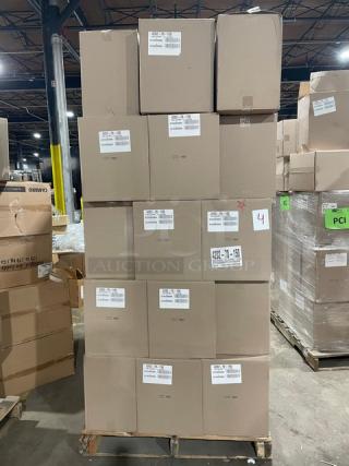 BRAND NEW! FULL PALLET! Handi-Foil Commercial Black/Gold Medium Sized Gourmet-To-Go Food Containers! Model: 4202-70-150! 55X Your Bid!