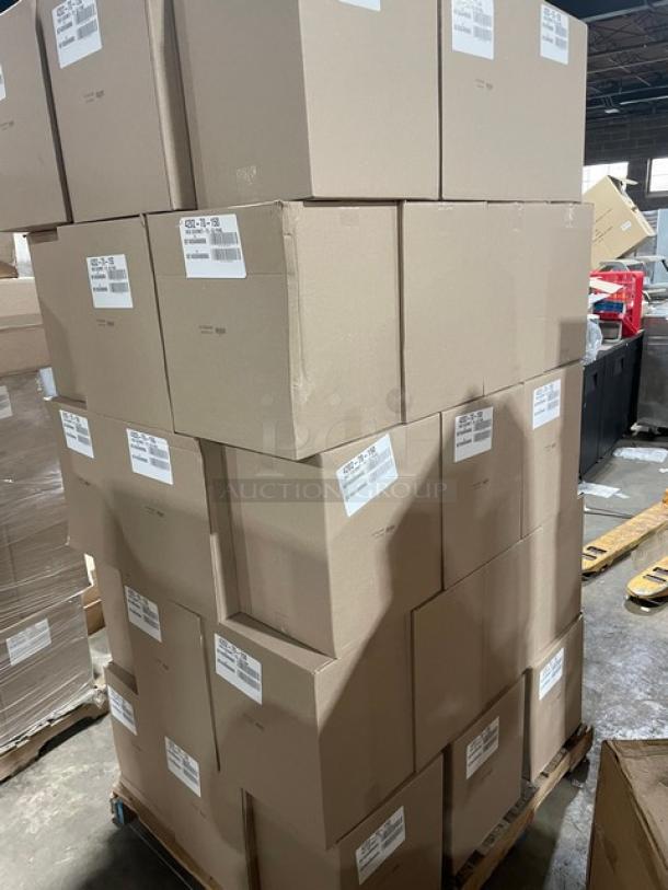 BRAND NEW! FULL PALLET! Handi-Foil Commercial Black/Gold Medium Sized Gourmet-To-Go Food Containers! Model: 4202-70-150! 55X Your Bid! - Image 4 of 9