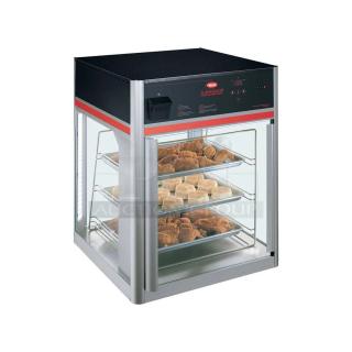 NEW! Hatco! 2023 Late Model! Flav-R-Savor Series Commercial Stainless Steel Electric Powered Countertop 3-Tier Humidified Heated Holding Display Cabinet/Showcase! Model: FSD-1X SN: 3749952334! 120V 1 Phase!