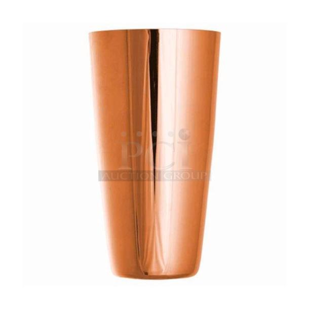 BRAND NEW! Urban Bar USA Commercial Copper Plated Stainless Steel 28-3/4 Oz. Boston Shaker Tin! Model: UB3088! 2X Your Bid! - Image 1 of 5
