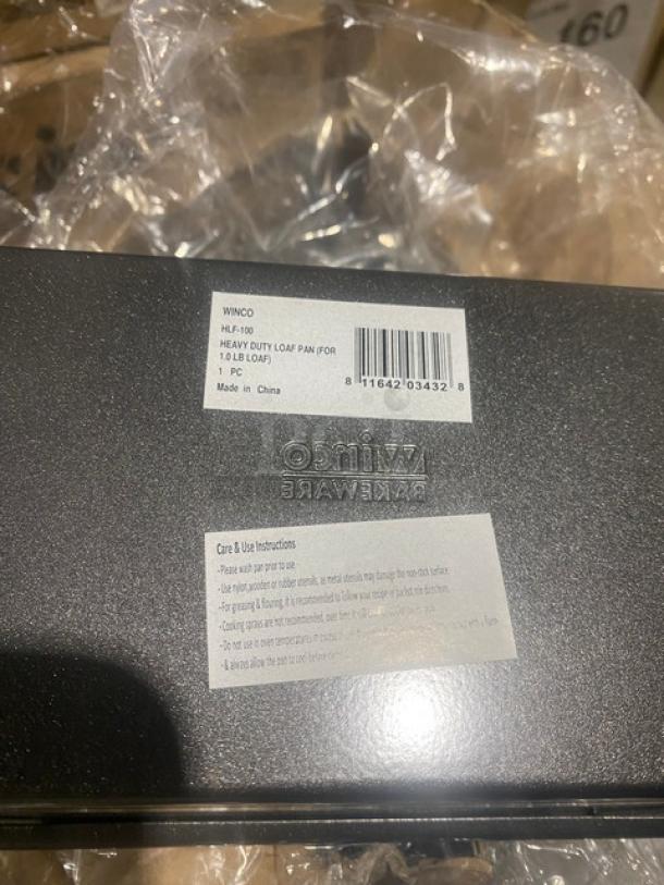 BRAND NEW! Winco Quantum2 Series Commercial Premium Aluminized Steel Heavy Duty Non-Stick 1 Lb. Loaf Pan! Model: HLF-100! 6X Your Bid! - Image 5 of 5