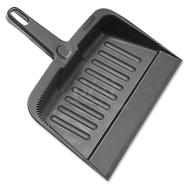 BRAND NEW! Rubbermaid Commercial Black Heavy-Duty 12.25" Dust Pan! Model: FG200500CHAR! 2X Your Bid! - Image 1 of 5