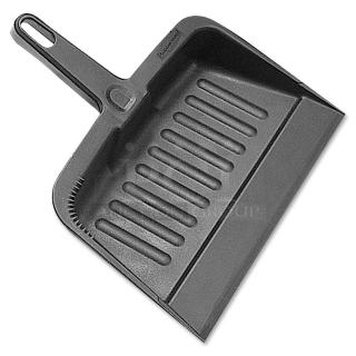 BRAND NEW! Rubbermaid Commercial Black Heavy-Duty 12.25" Dust Pan! Model: FG200500CHAR! 2X Your Bid!