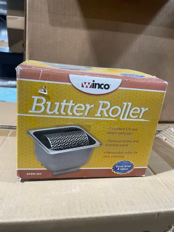 BRAND NEW! Winco Commercial Stainless Steel Butter Spreader/Roller! Model: SPBR-604! - Image 2 of 3