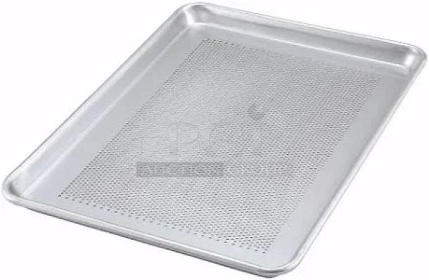 BRAND NEW! Winco Commercial Perforated Sheet Pans! 8X Your Bid! - Image 1 of 5