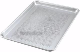 BRAND NEW! Winco Commercial Perforated Sheet Pans! 8X Your Bid!