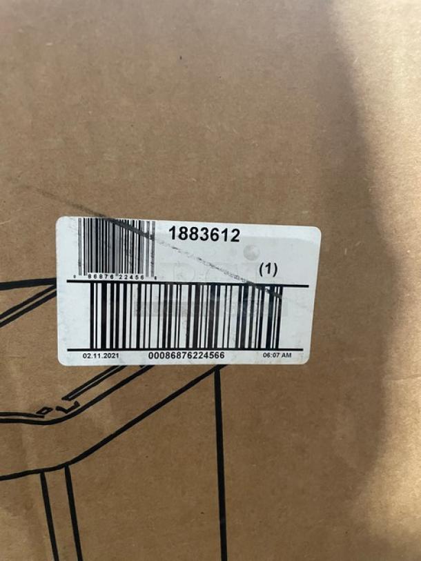 BRAND NEW! Rubbermaid Slim Jim Series Commercial Black Resin Rectangular End Step-On 13 Gal. Trash/Waste Bin! Model: 1883612! - Image 6 of 6