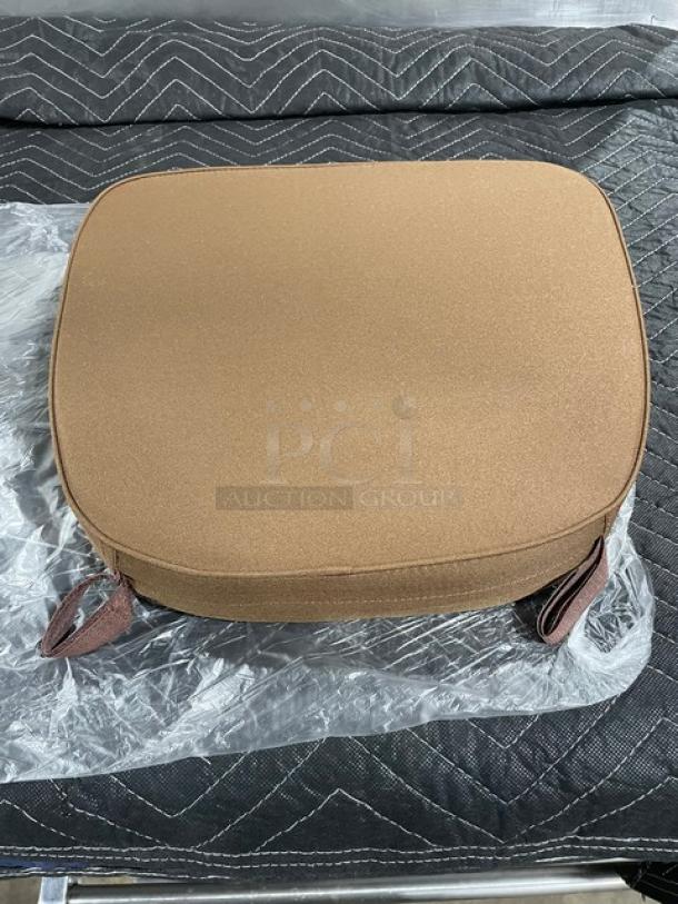 BRAND NEW! Flash Furniture Commercial Brown Polyester 1-3/4" Thick Chair Cushions! With Hook & Loop Type Fasteners! Model: BH-BRN-GG! 21X Your Bid! - Image 5 of 6