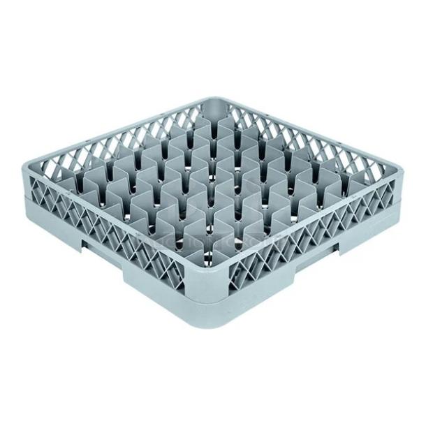 BRAND NEW! Noble Products Commercial Gray Full-Size 49 Compartment Stackable Glass Racks! Model: 274RK49! 2X Your Bid! - Image 1 of 5