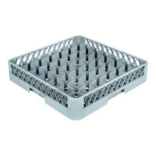 BRAND NEW! Noble Products Commercial Gray Full-Size 49 Compartment Stackable Glass Racks! Model: 274RK49! 2X Your Bid!