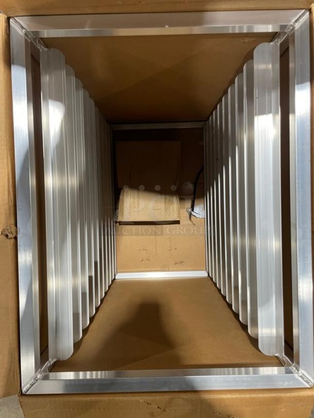 BRAND NEW! New Age Industrial Commercial Aluminum Open Top Half-Size End Load Bun/Sheet Pan Rack! With Casters! Model: 1312! - Image 2 of 5