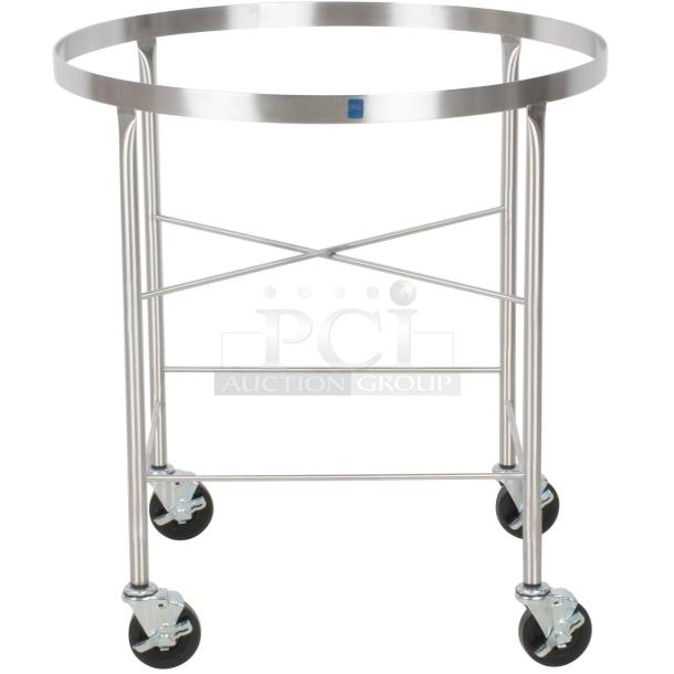 BRAND NEW! Vollrath Commercial Stainless Steel Mobile 80 Qt. Mixing Bowl Stand! Model: 79018! On Casters! - Image 1 of 6