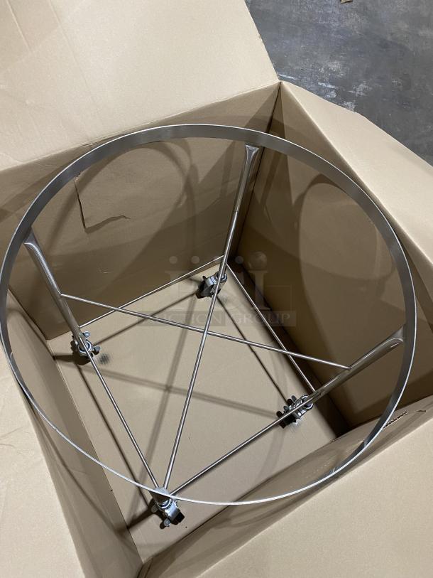 BRAND NEW! Vollrath Commercial Stainless Steel Mobile 80 Qt. Mixing Bowl Stand! Model: 79018! On Casters! - Image 3 of 6