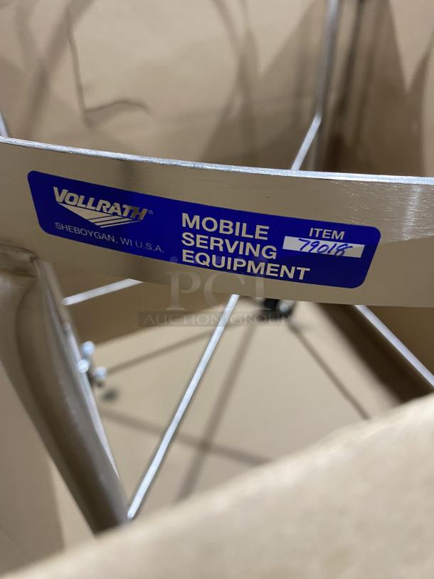 BRAND NEW! Vollrath Commercial Stainless Steel Mobile 80 Qt. Mixing Bowl Stand! Model: 79018! On Casters! - Image 4 of 6