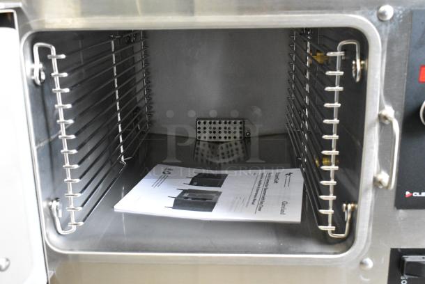 BRAND NEW SCRATCH AND DENT! 2024 Cleveland 21CET8 Stainless Steel Commercial Electric Powered SteamCraft Ultra 3 Pan Electric Countertop Steamer. 208 Volts, 3 Phase. - Image 4 of 6