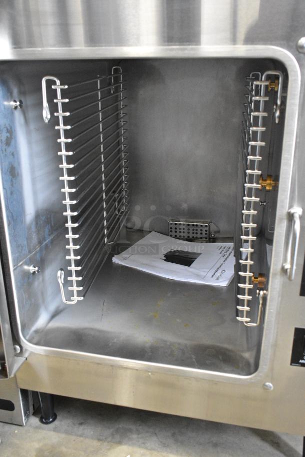 BRAND NEW SCRATCH AND DENT! 2024 Cleveland 21CET16 Stainless Steel Commercial Electric Powered SteamCraft Ultra 5 Pan Electric Countertop Steamer. 208 Volts, 3 Phase. - Image 4 of 6