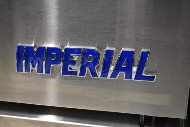 BRAND NEW SCRATCH AND DENT! Imperial Range IR-4-E Stainless Steel Commercial Pro Series 24" Space Saver Electric Range with 4 Round Plates and 20" Oven. 208 Volts, 3 Phase. - Image 4 of 10