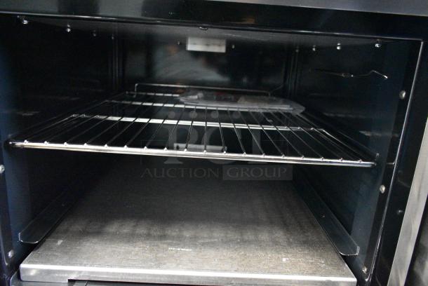 BRAND NEW SCRATCH AND DENT! Imperial Range IR-4-E Stainless Steel Commercial Pro Series 24" Space Saver Electric Range with 4 Round Plates and 20" Oven. 208 Volts, 3 Phase. - Image 7 of 10