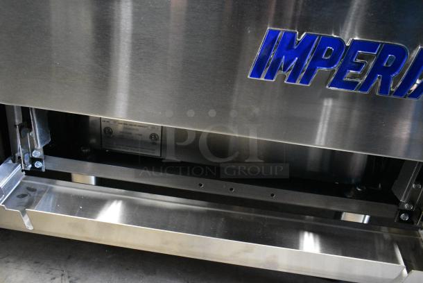 BRAND NEW SCRATCH AND DENT! Imperial Range IR-4-E Stainless Steel Commercial Pro Series 24" Space Saver Electric Range with 4 Round Plates and 20" Oven. 208 Volts, 3 Phase. - Image 8 of 10